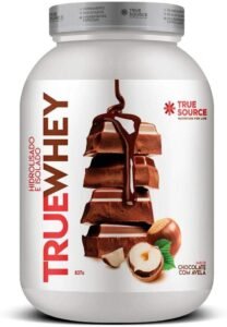 True Source True Whey (837G) – Hidrolisado E Isolado – Sabor Chocolate C/ Avelã